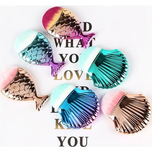 3 Types Acrylic Clean Brush Nail Brush Cleaning Soft Remove Dust Powder Nails Art Manicure Pedicure Accessory For Nail Care