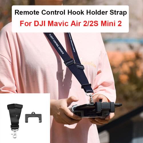 Remote Control Hook Holder Strap for DJI Mavic Air 2/2S Mini 2 Lanyard Neck Strap Silicone Case RC Drone Accessories