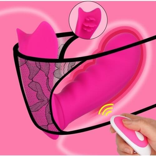 Go Out Wearable Dildo Vibrator Panties For Women Sex Pussy Massager Wireless Remote Clitoris Stimulator G-spot Vibrator Sex Toys