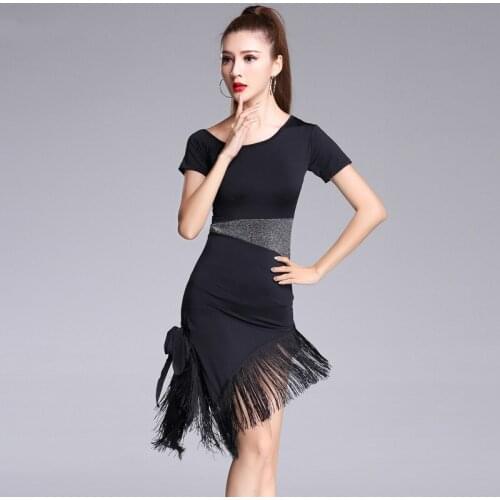 High Quality Sexy Tassel Latin Dance Dress Fringe Latin Dance Costumes for Women Fringes Long Skirt Ballroom/Tango/Rumba Dresses