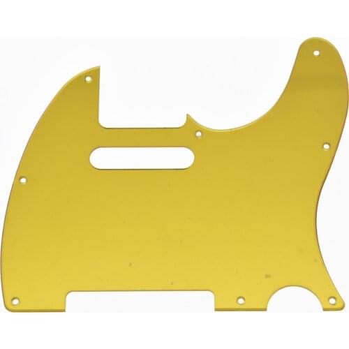 Gold Mirror TL Style Guitar Pickguard Scratch Plate