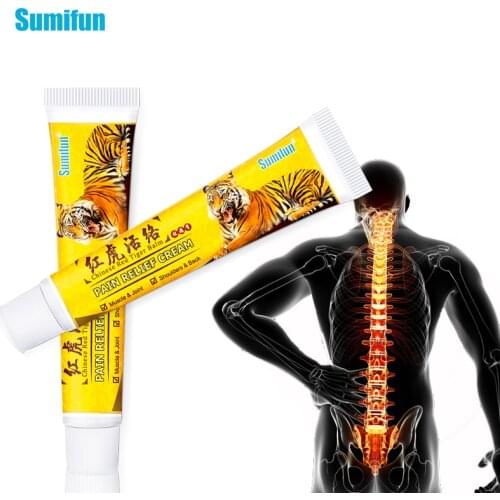 Sumifun 1Pc Chinese Red Tiger Balm Pain Relief Cream Rheumatoid Arthritis Treatment Joint Back Lumbar Spine Analgesic Cream