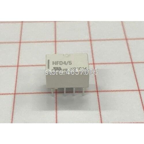 10PCS/LOT HFD4/5 HFD4/12 RELAY DIP8 HFD4-5 HFD4-12