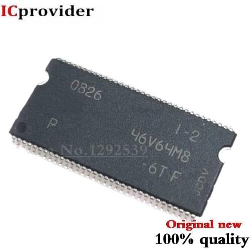 10pcs Memory IC for car radio repair parts 46V64M8 46V64M8-6T 46V64M8-6TIT TSSOP-66 Best quality
