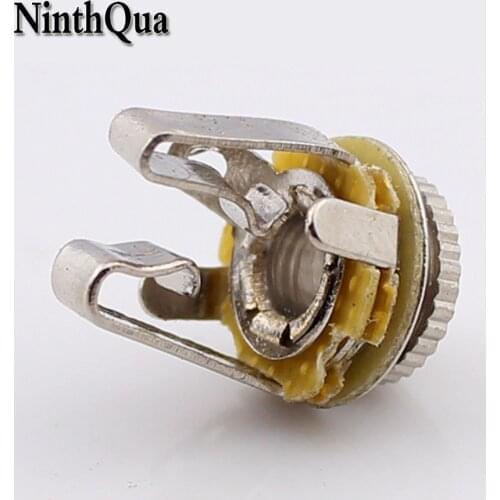 2pcs 3.5mm 3 Pole Stereo Plug jack Audio Female Connector 3.5 mm Welding Type Panel Socket