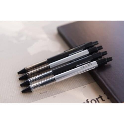 3pcs BZNVN Green one square simple Nordic Style 504 press neutral pen 0.5mm black 18476