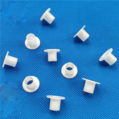 37pcs M6 T-shaped nylon gasket washer plastic step washers gaskets insulation column bushing sleeve plug 10mm outer diameter