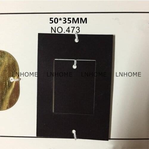 500g 50*35mm Big Rectangle Frame Shape Loose Large Sequins Sewing Crafts Customized Make Specially Silver Light Gold Confetti