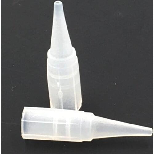 Freeshipping 100Pcs/Lot 1RL Plastic Permanent Makeup Tattoo Caps Goochie Permanent Makeup Tattoo Needle Tips