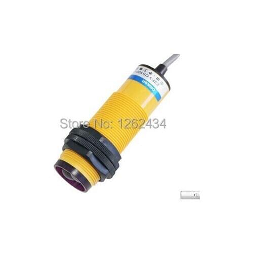 Photoelectric switch E3F-DS70P1 70 cm adjustable 24 VDC PNP normally open three line