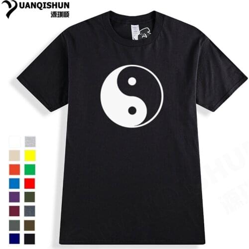 Tai Chi Print T-shirt High Quality 16 Colors Cotton Men Tshirt O Neck Casual Unisex T Shirts Tops Tee Tai Ji Vetements Harajuku