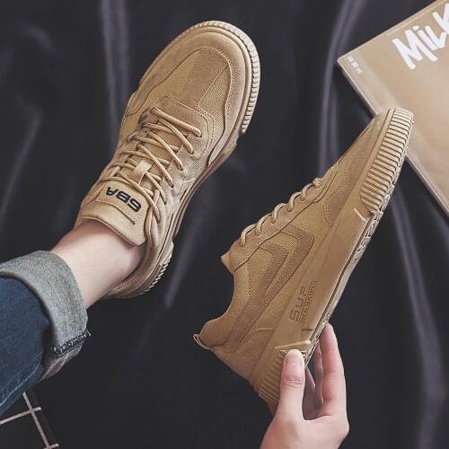 Skateboarding shoe 2020 The New Leisure Motion Canvas Trend Summer Breathable Mens Shoes All-match Wear-resistant Lace Up SOCK