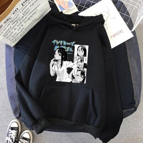 Don't Toy with Me, Miss Nagatoro Anime Pullover Winter Long Sleeve Sweatshirt Unisex Hoodie