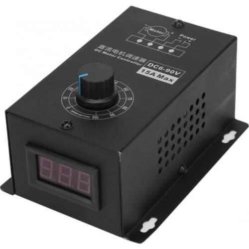 DC Motor Governor Variable Voltage Regulator PWM Controller Regulator Brush Motor Governor Speed Control