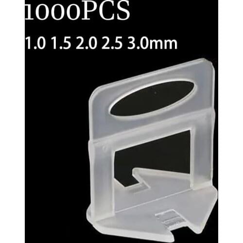 1000pcs ceramic tile leveling system is used for ceramic tile and floor tile laying construction tools 1\1.5\2\2.5\3mm