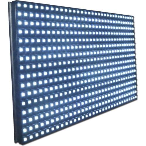 SMD LED electronic display unit board P10 single white all outdoor p10led unit board
