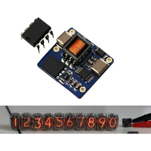 NCH8200HV Glow Tube Glow Clock High Voltage Boost Module. Support Lithium Battery or 5VUSB Input