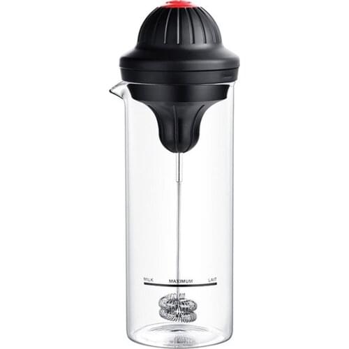 New Milk Frother Electric Milk Frother With Double Whisk Mini Foamer For Cappuccino Frappe Matcha Milk Frother Whisker