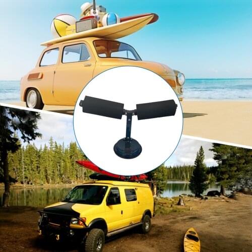 Kayak Roller Y-type Load Assist With Suction Cup Roller Bracket Kayak Transport Holder Bracket Car Roof Loader For Kayaks Canoes