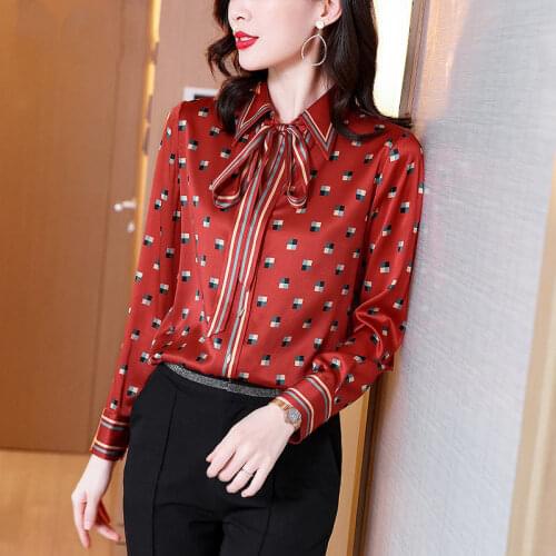 Shirt women 2021 spring and autumn new fashion Korean long-sleeved shirt Western style all-match high-end small shirt for women