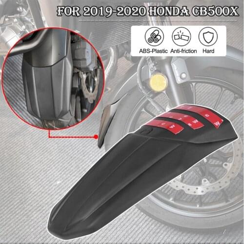 Motorcycle Accessories For 2019 2020 Honda CB500X Mudguard Extension Mudflag Front Wheel Fender Extender Tire Hugger Protector