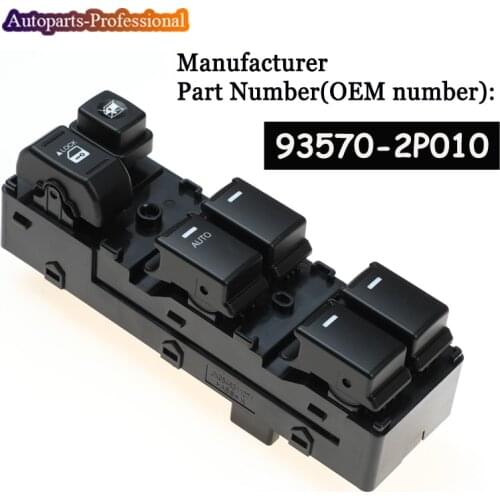 Car For Kia SORENTO 935702P010 93570-2P010 Master Electric Power Window Switch 935702P010VA/93573-2P100/935702P000/93573-2P000
