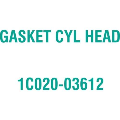 For Kubota 1C020-03612 GASKET CYL HEAD