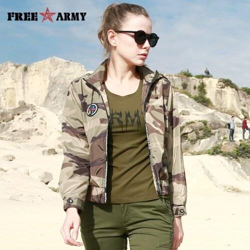 Женские легкие куртки Free Army China At AliExpress