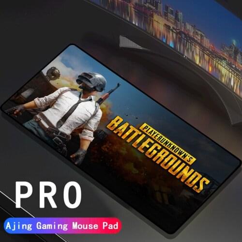 Anime PLAYERUNKNOWN’S BATTLEGROUNDS PUBG Large Gaming Mouse Pad Gamer Locking Edge Keyboard Mouse Mat Gaming Desk Mousepad