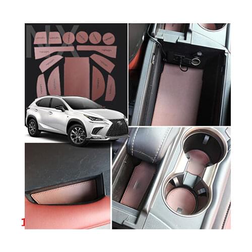 For Lexus ES200 260 NX200 RX300 Door slot pad 2012-2019 car interior accessories door groove cushion modification