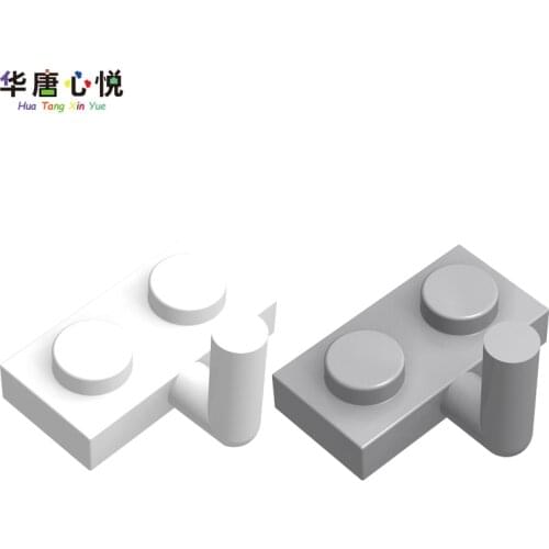 MOC Accessories Series 88072 1x2 Single Side With Upward Bending Handle Plate 10PCS/Set Part Building Blocks Accessory Set Model