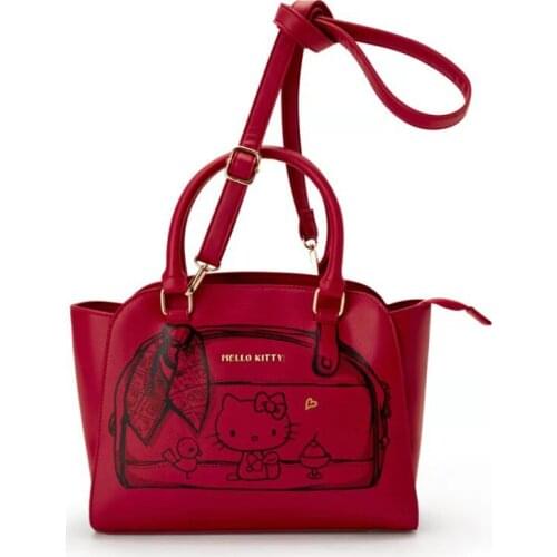 New red cartoon series, touch series, girl hand bag messenger bag