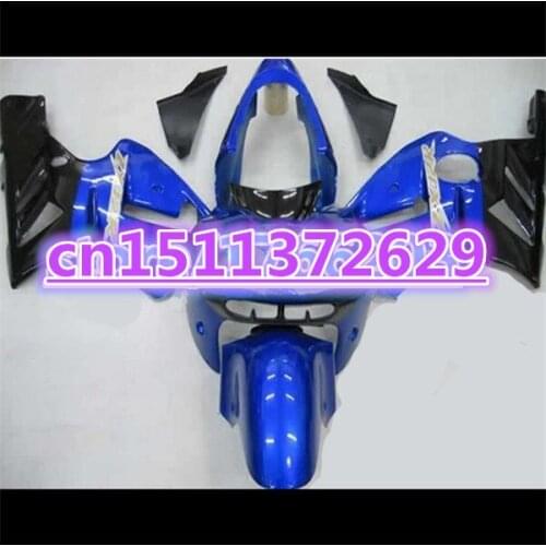 100%new ZX-12R 02-06 blue black For KAWASAKI ZX12R 2002 2003 2004 NINJA ZX-12R 02 03 04 05 06 Fairing set ZX12R 02-04-Dor D
