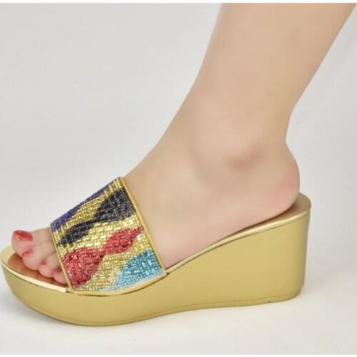 New Arrival Italian Women Wedding Shoes Decorated with Rhinestone Plus Size Women Shoes 42 Wedding Shoes for Women Bride