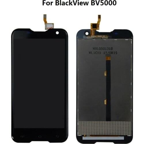 OEM Original For Blackview BV5000 LCD Screen and Digitizer Touch Screen Assembly Black