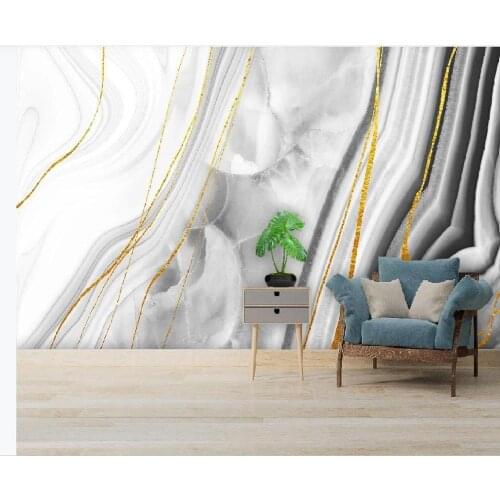 Custom 3d stereoscopic wallpaper Modern light luxury abstract crystal marble wallpapers pattern background wall