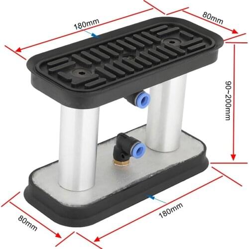 Size 180mm * 80mm CNC Vacuum Suction cup For Glass stone CNC machinery ,INTEMAC work centers