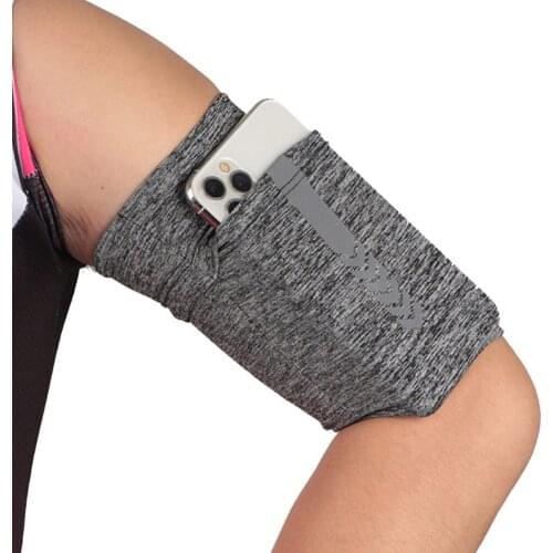 Wrist Arm Running Sport Bag Elastic Mobile Phone Armband Sports Pouch Sweatproof Arm Bag Fitness Running Gym Bag For Women Men