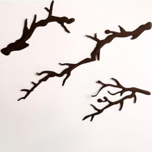 F2TE Carbon Steel Cartoon Tree Branches Cutting Die Embossing Stencil Template Mold DIY Paper Art Craft Scrapbook Bookmark Card