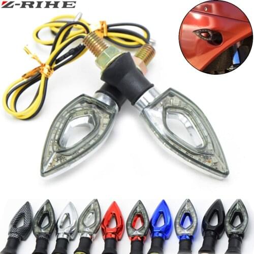 1Pcs Motorcycle Turn Signal Light 12 LED Turn Signals Indicators Universal Blinkers Flashers For yamaha mt09 mt10 mt07 Tmax 500