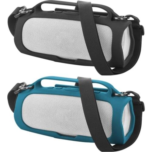 Outdoor Travel Silicone Case Protective Cover Skin With Belt For JBL Charge 4 Portable Wireless Bluetooth Speaker Newest Cases