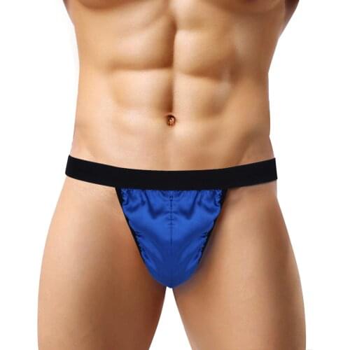 Adult Mens Swimwear Lingerie Swimsuit Shiny Bikini Briefs Fabric Bulge Pouch Low Rise High Cut Underwear Men Sissy Satin Panties