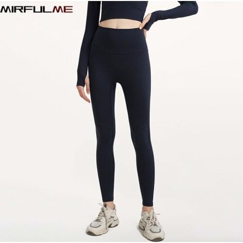 Women Sport Leggings High Waist Hip Lifting Yoga Pant Girls Elastic Gym Workout Tights Solid Running Sweatpants Slimming Leggins