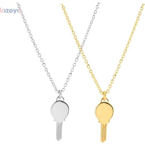 LOZOYA 925 Sterling Silver Lock Charm Drop Tiny Women Fine Earring Bracelet Necklace Jewelry Set Plain Small Jewelry Simple