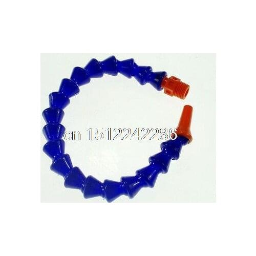 1PCS G1/2" Male Round Nozzle600mm Length Plastic Flexible Water Coolant Pipe