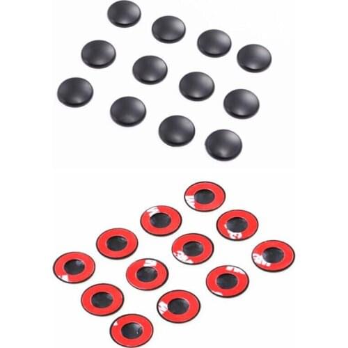 12Pcs Car Door Lock Screw Protector Cover For Mercedes Benz A B C E S CLS SLK CLA GLA GLC GLE GLK ML G GL Series