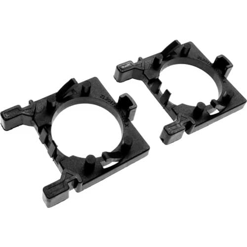 2 Pcs H7 LED Car Headlight Bulb Holder Adapter Sockets Base Retainer Clip Accessories For Ford Focus Fiesta Mondeo Low Beam