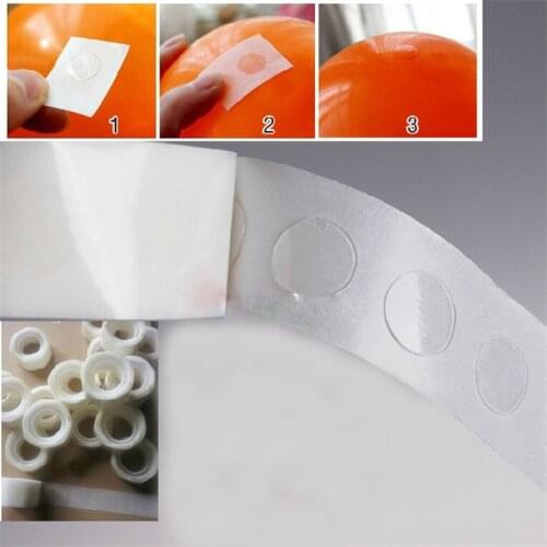 200pcs/lot Attachment Glue Dot Removable Balloon Decor Foil Balloon Birthday Wedding Party Baby Shower Wedding Car Decoration