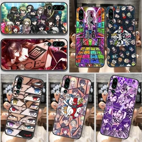 Danganronpa V3 Phone Case For Huawei P Mate P10 P20 P30 P40 10 20 Smart Z Pro Lite black soft waterproof trend bumper pretty