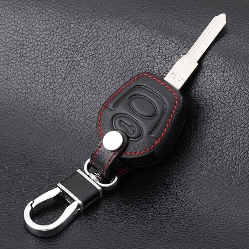 Key Case Cover For Seat Ibiza Leon Toledo Mii Altea Cordoba Arosa Alhambra Exeo FR For VW Sharan 2 Button
